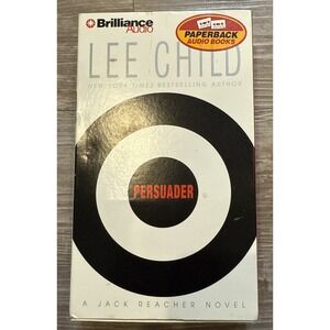 Persuader by Lee Child, a Jack Reacher Series Novel - 4 Audio Cassettes - VG+